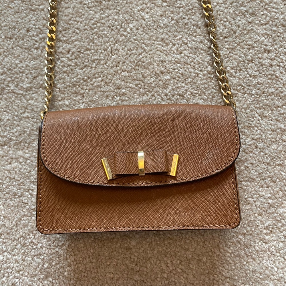 Chestnut Michael Kors mini bag